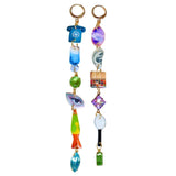 groovy gemini zodiac dangle set