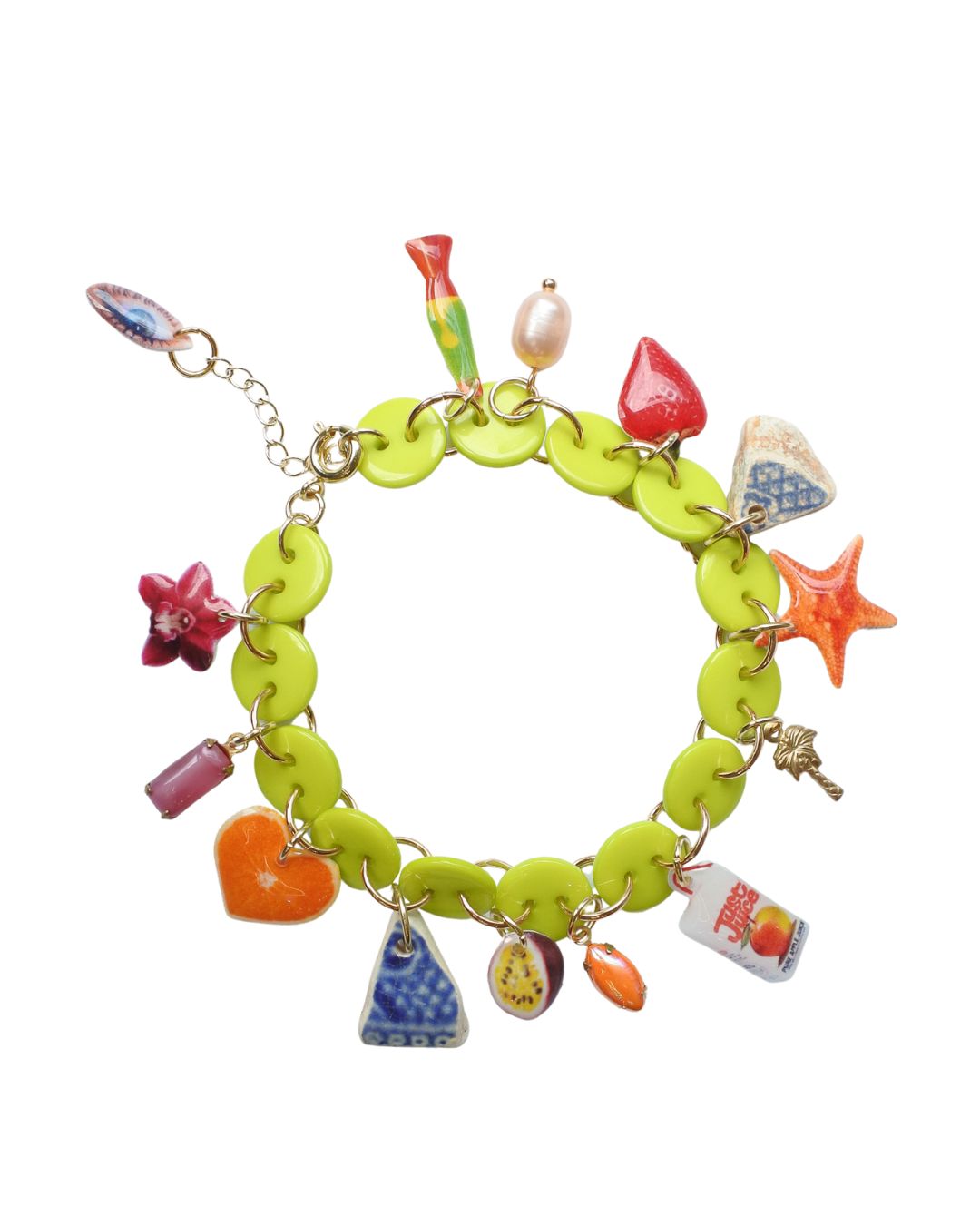 Llife BOTTON CHARM BRACELET