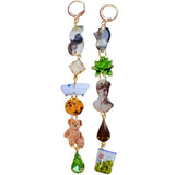 tantalizing taurus zodiac dangle set
