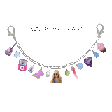 best of both worlds - make your own bag charm
