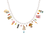 dear diary pearl charmie necklace - pick your picto-charms™