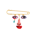 silly me brooch