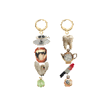 haricotween long dangle set - pick your picto-charms™