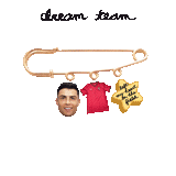 dream team pin - pick your picto-charms™