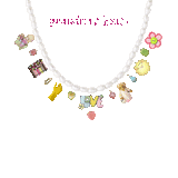grandma's house pearl charmie necklace - pick your picto-charms™