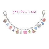 grandma's house charmie bag chain - pick your picto-charms™