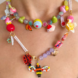 1/1 beaded buggies necklace - hv x nail restaurant