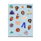 new york forever xl picto-stickers