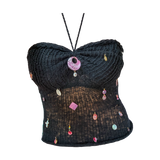 1/1 captain's daughter crochet top