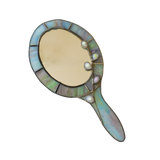 1/1 mermaid caché assemblage hand mirror