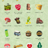 portland secret menu ♡ pick & mix picto-charms™