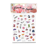 back to paris picto-stickers