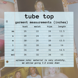 cocotte tube top