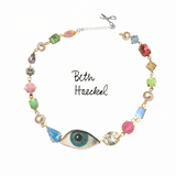 beth hoeckel vintage gem necklace ♡ pick your picto-charms™