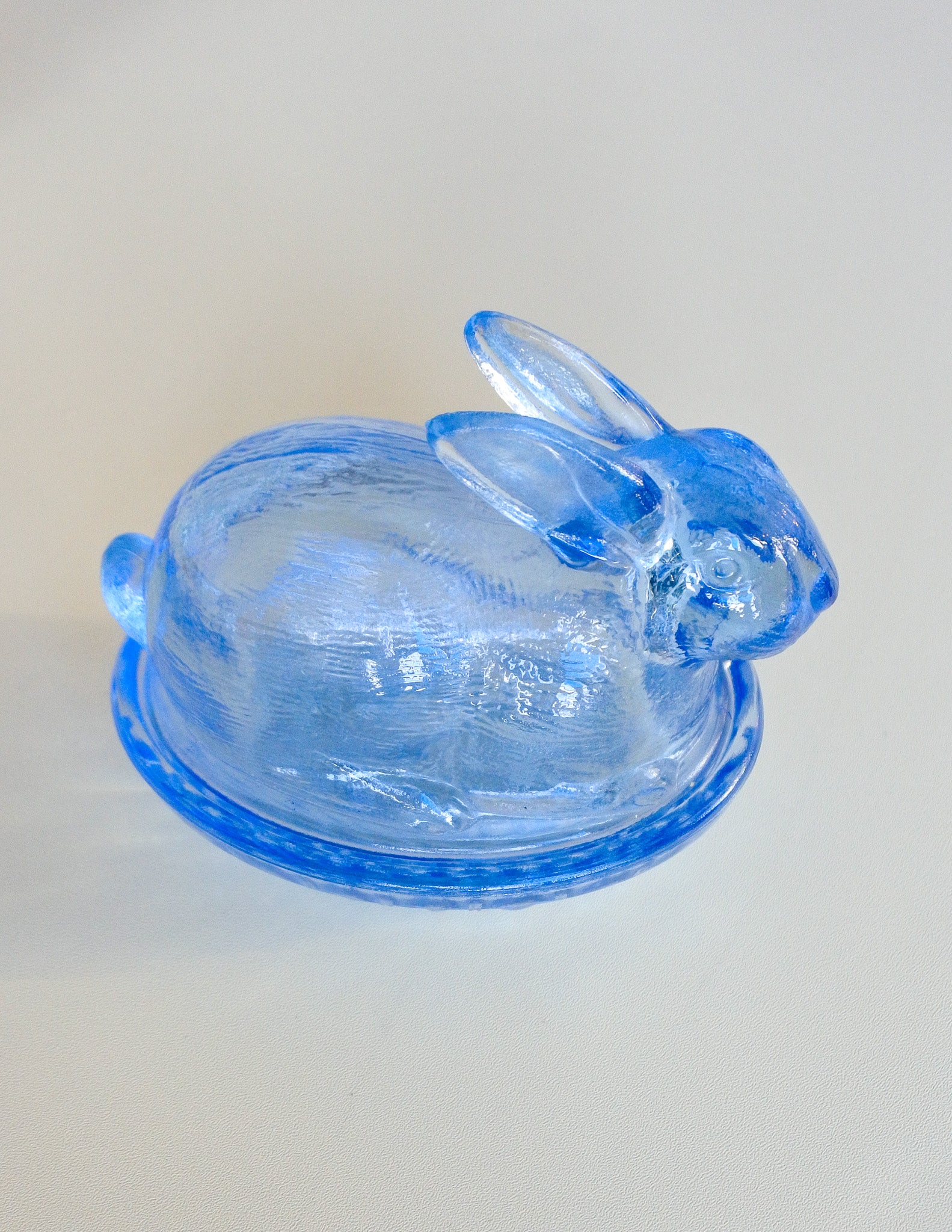 Vintage "Cerulean Cottontail" Trinket Box