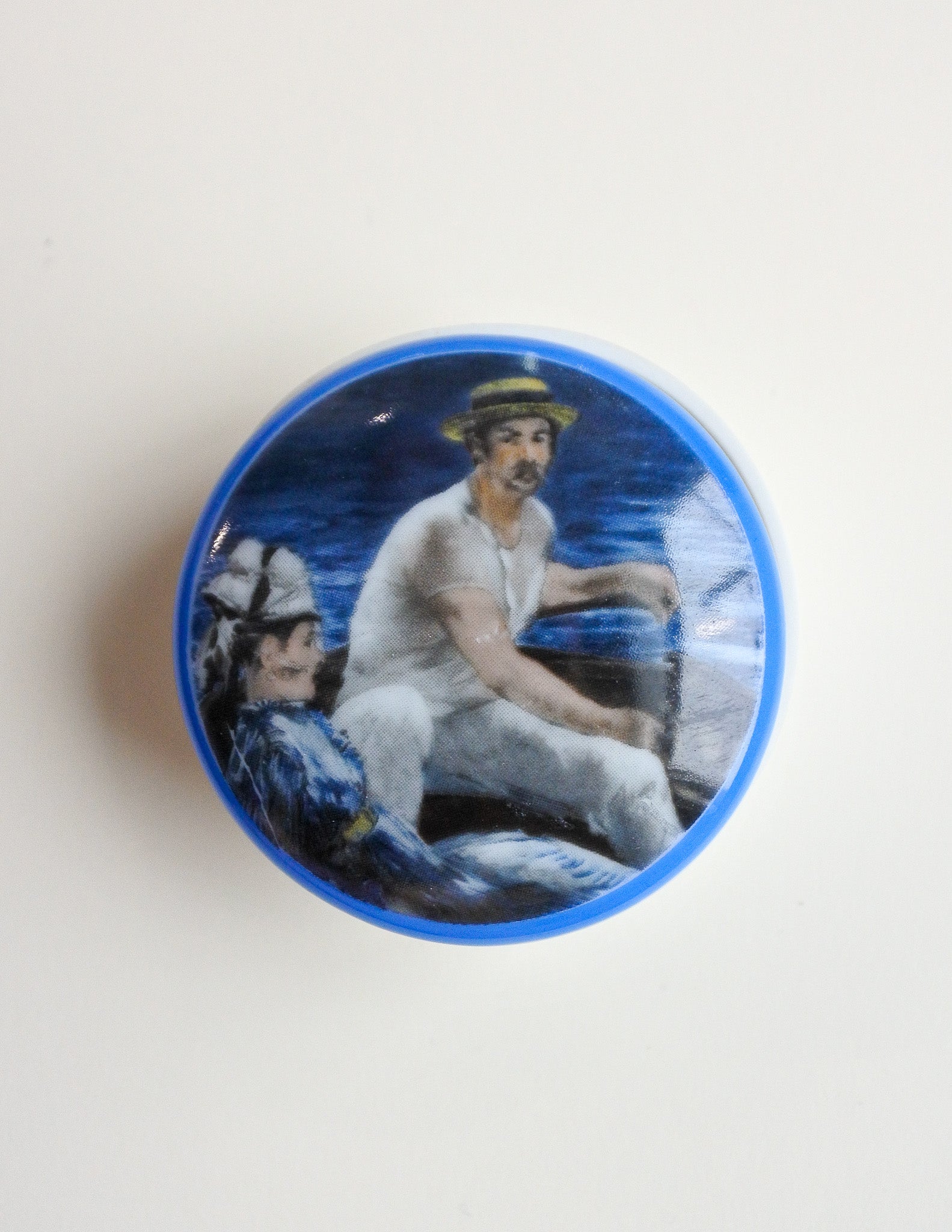 Vintage Limoges Sleepy Sailor Trinket Box