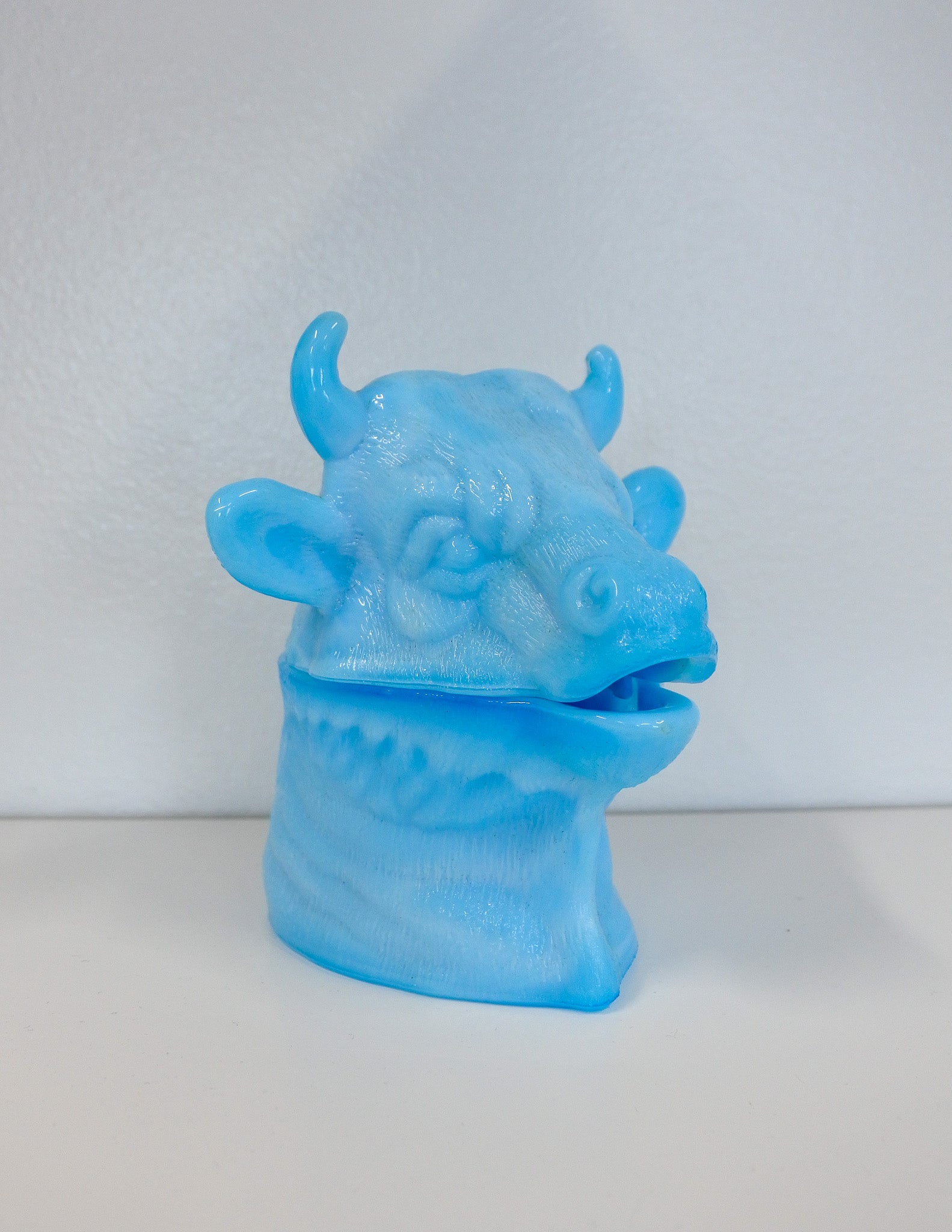 Vintage "Blue Bully" Trinket Dish