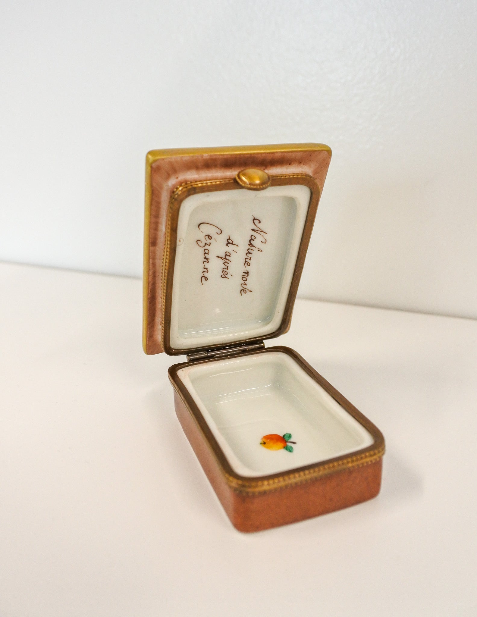 Vintage Rare "Nature Morte" Limoges Trinket Box