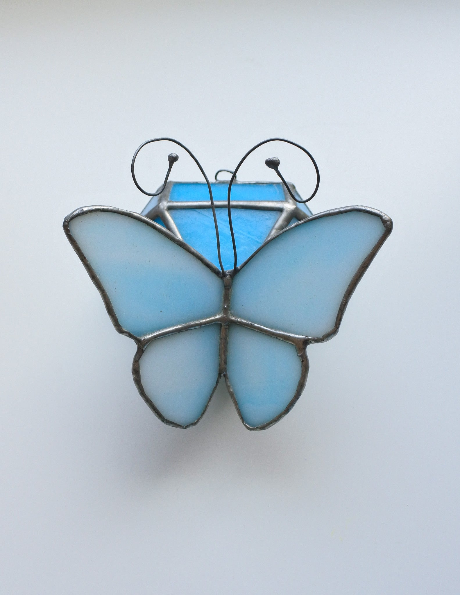 Handmade Vintage "Butterfly Kisses" Trinket Box