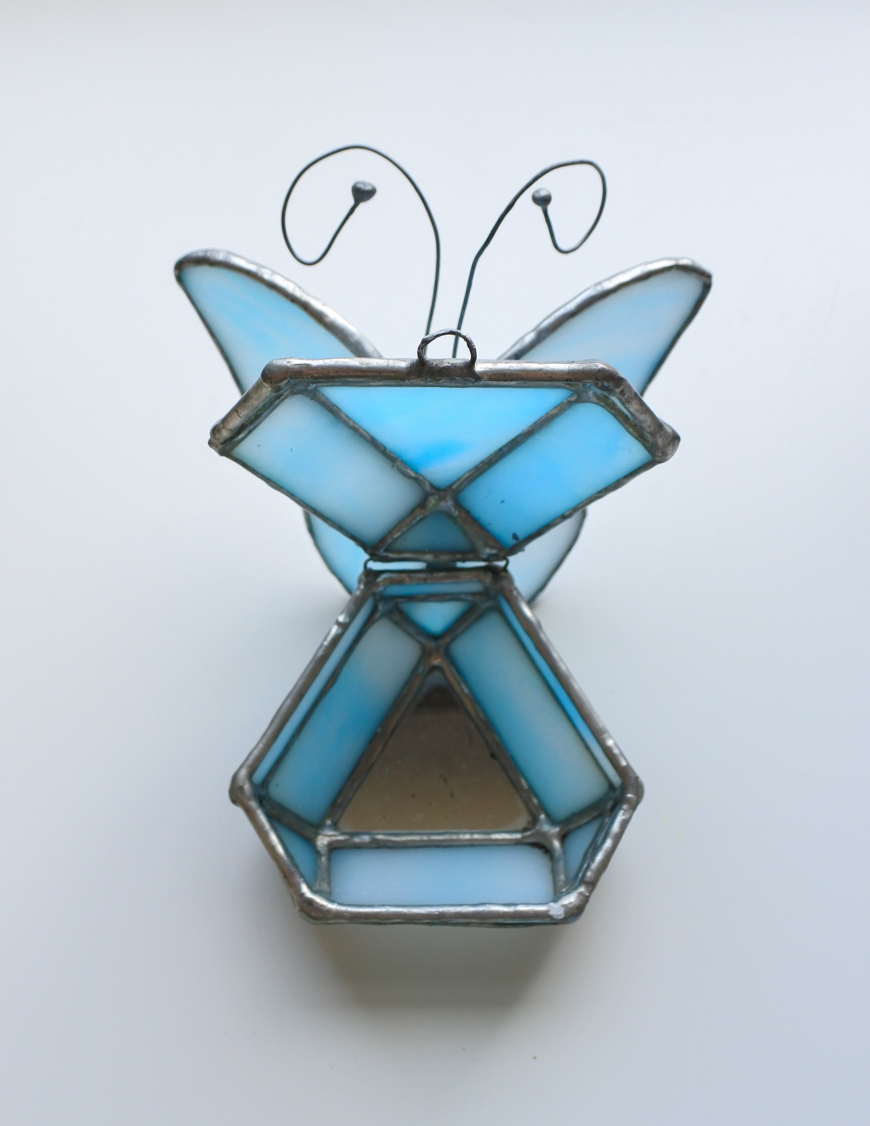 Handmade Vintage "Butterfly Kisses" Trinket Box