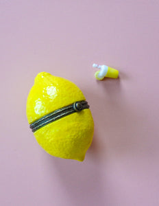Vintage Lemonade Trinket Box